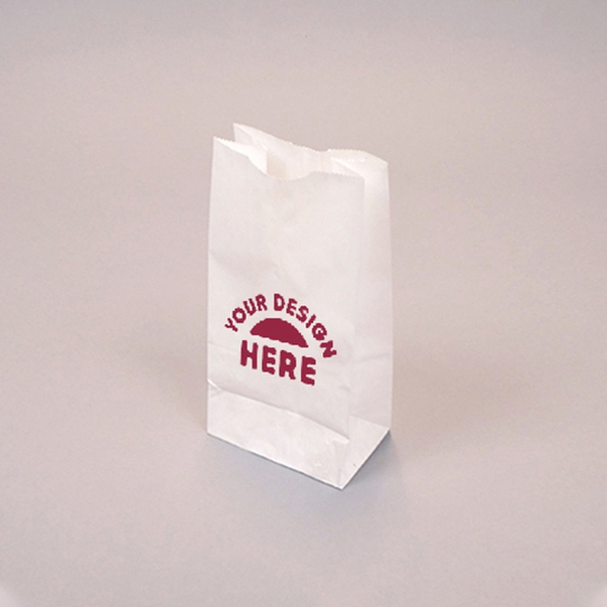 Custom-Printed White Kraft 4-lb Bag